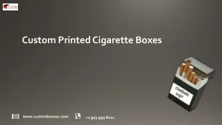 custom printed cigarette boxes