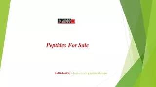 peptides for sale