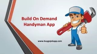 build on demand handyman app