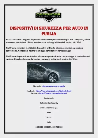 dispositivi dispositivi di