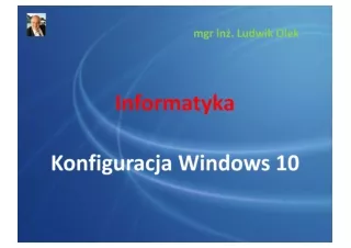 Konfiguracja Windows 10