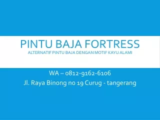 WA 0812-9162-6106 Beli Pintu Besi Minimalis 2020,