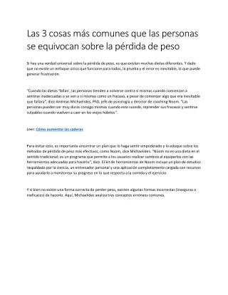 las 3 cosas m s comunes que las personas