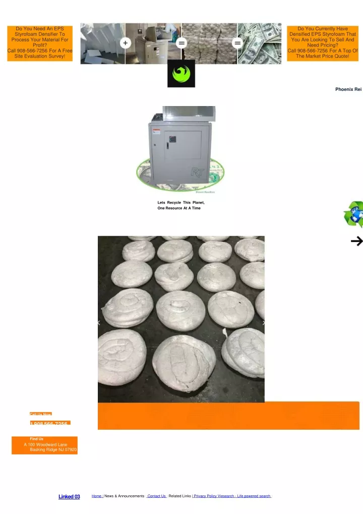 do you need an eps styrofoam densifier to process