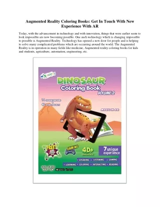augmented reality coloring books get in touch