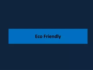 eco friendly