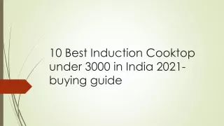 10 best induction cooktop under 3000 in india 2021 buying guide