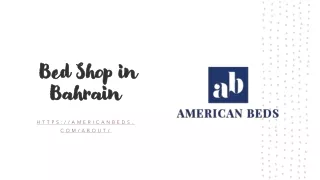 bed shop in bahrain