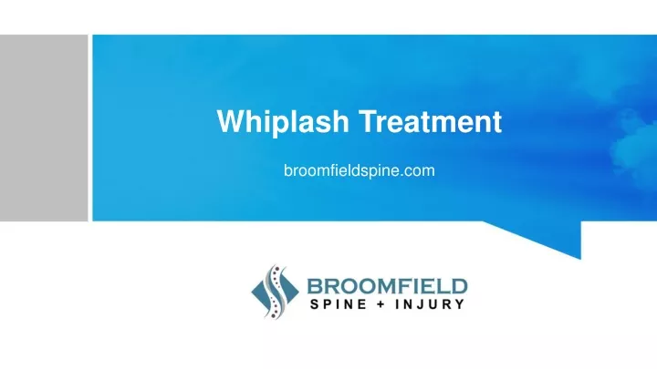whiplash treatment