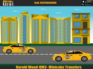 Enjoy Convenient Harold Wood Taxis Services upon your Arrival in East London