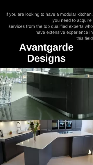 Avantgarde Best Kitchen Designs