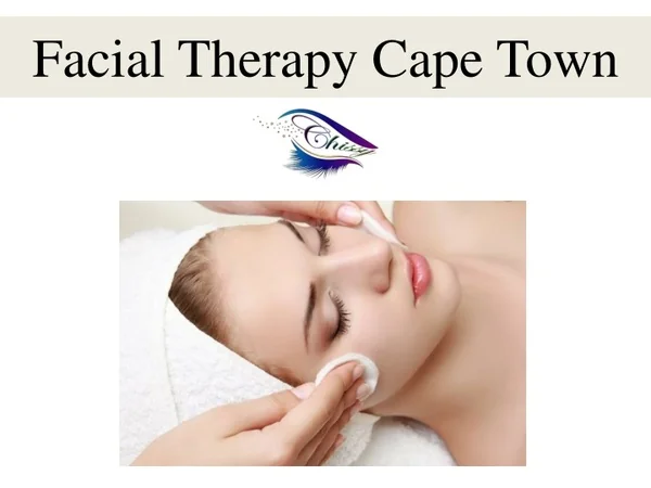 Facial Therapy Cape Town