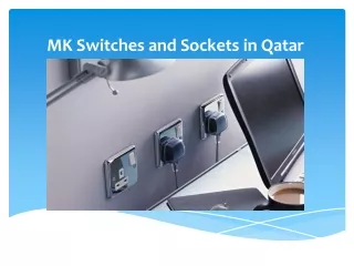MK Switches and Sockets