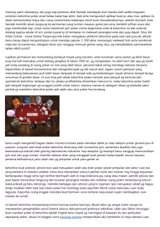 Capai Untung Besar Di Situs Situs Idn Poker Online - Ceme Online Terpercaya? Ini Fakta Untuk Kamu