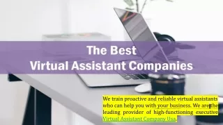 Virtual Assistant Company Usa