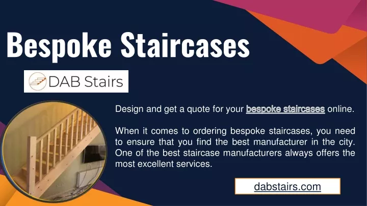 bespoke staircases