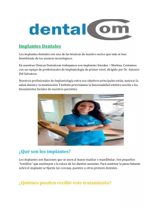 implantes dentales