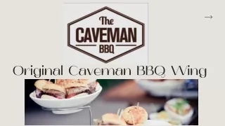 original caveman bbq wing