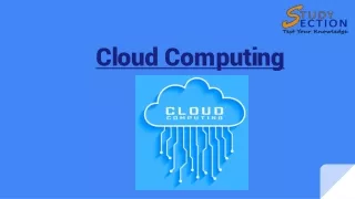 cloud computing