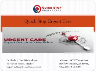 Quick Stop Urgent Care