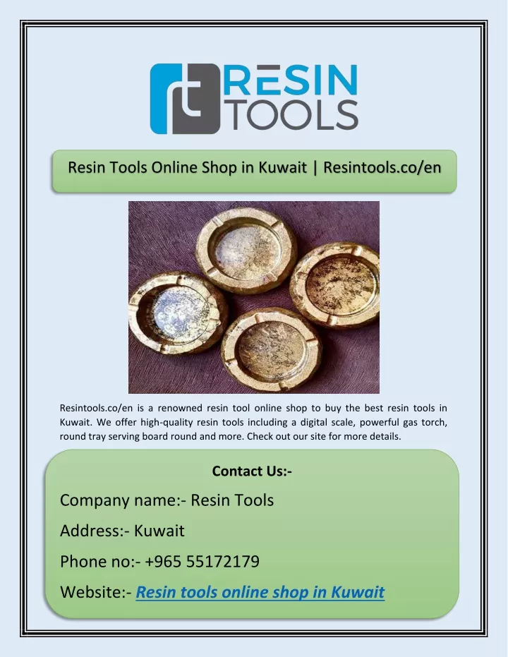 resin tools online shop in kuwait resintools co en
