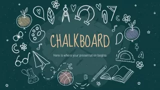 Chalkboard Background _ by Slidesgo