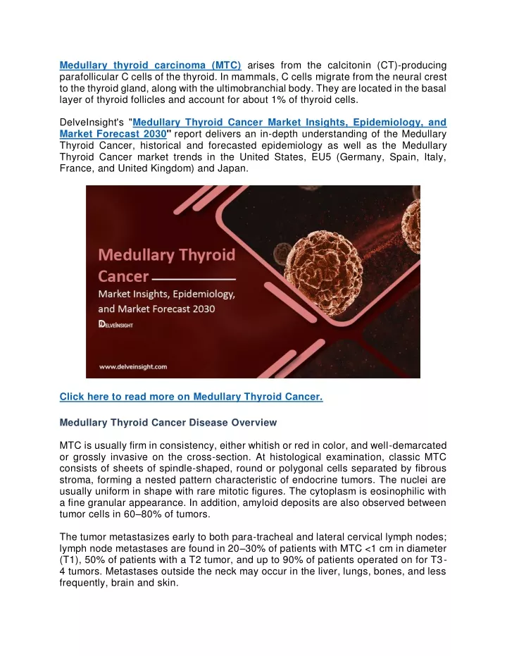 medullary thyroid carcinoma mtc arises from
