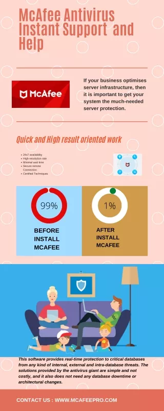 mcafee antivirus instant support and help