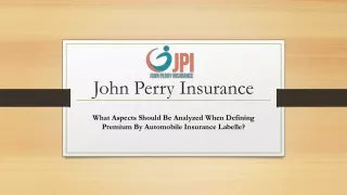 john perry insurance