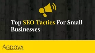 top seo tactics for small businesses