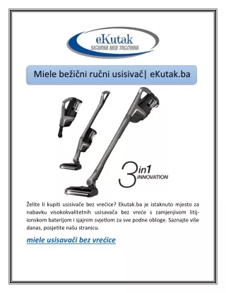 miele be i ni ru ni usisiva ekutak ba