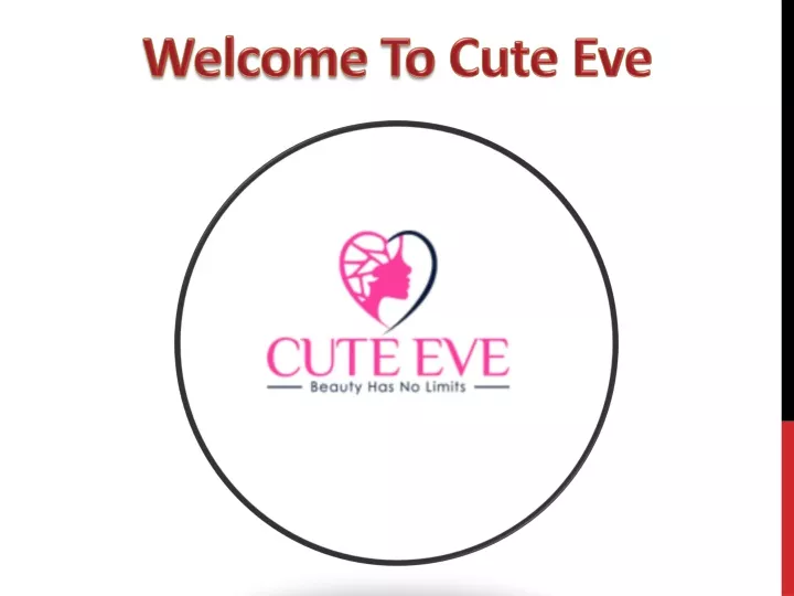 welcome to cute eve