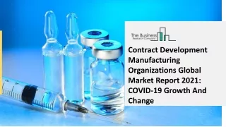 contract development manufacturing organizations