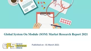 global system on module som market research