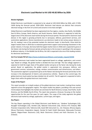 electronic load market to hit usd 40 82 billion