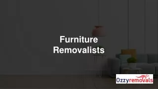 Furniture Removalists Melbourne Sydney Perth Brisbane | Ozzy Removals