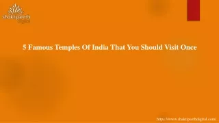 5 famous temples of india that you should visit