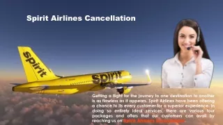 Spirit Airlines Cancellation