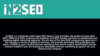 i n2seo is a wholesale white label seo agency
