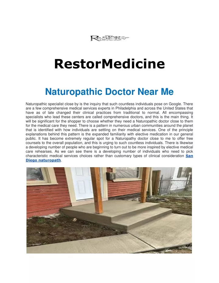 restormedicine