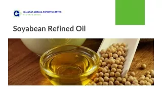 Refined Soybean Oil Suppliers & Manufacturers in India - GAEL