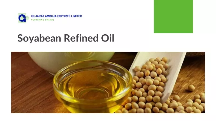 soyabean refined oil