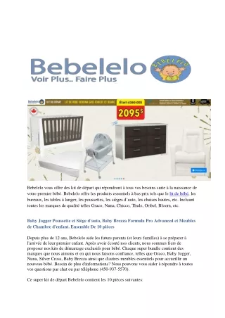 Online baby Furniture in Longueuil
