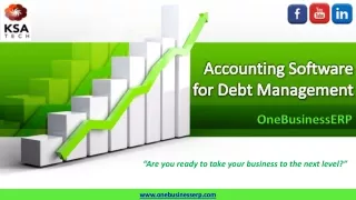 Best Accounting Software for Debt Management - OneBusinessERP