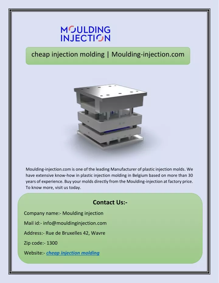 cheap injection molding moulding injection com