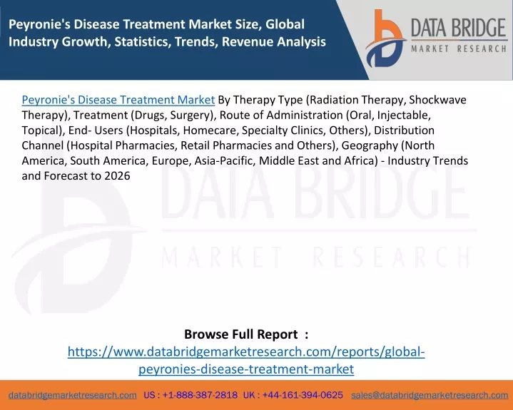 peyronie s disease treatment market size global