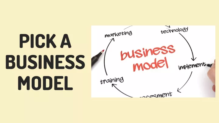 pick a business model