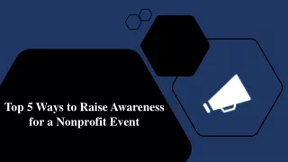 top 5 ways to raise awareness for a nonprofit