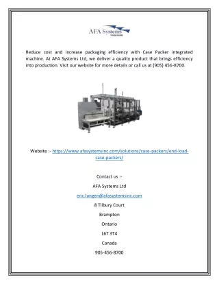 reduce cost and increase packaging efficiency