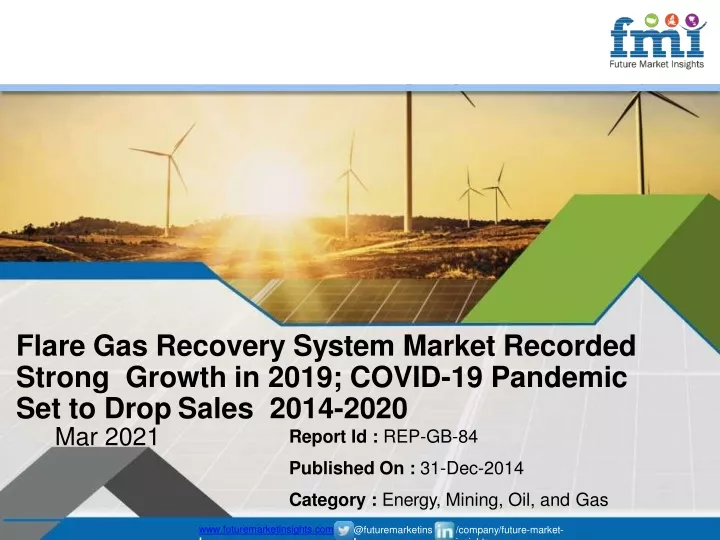flare gas recovery system market recorded strong